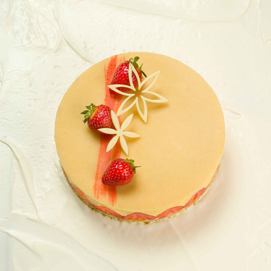 Pâtissier chocolatier Bouillet Entremets Fraisier